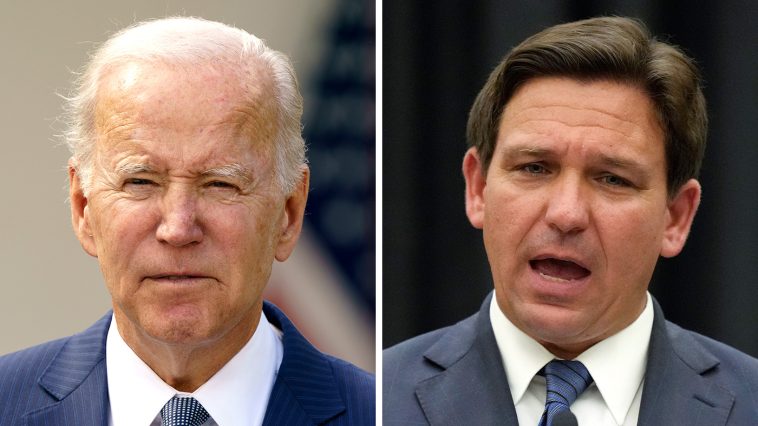 Joe Biden Ron DeSantis