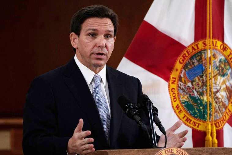 Florida Governor Ron DeSantis