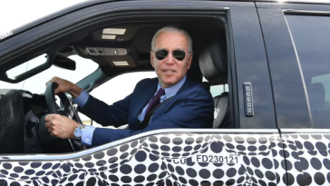 Joe Biden Ford Electric Truck