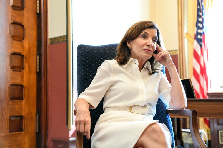 Democratic Governor of New York, Kathy Hochul