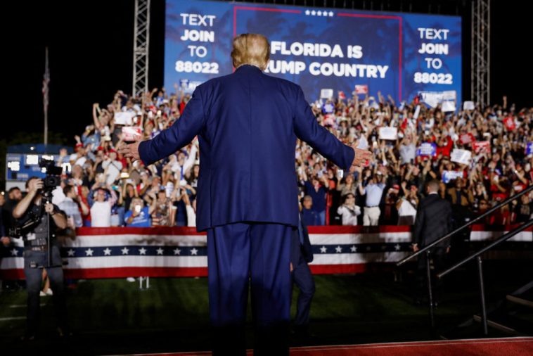 President Donald Trump in Florida