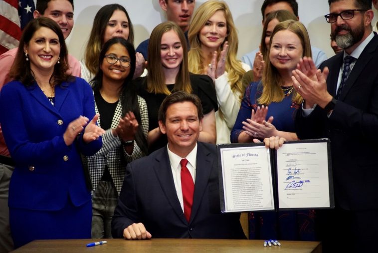 Florida's Governor Ron DeSantis