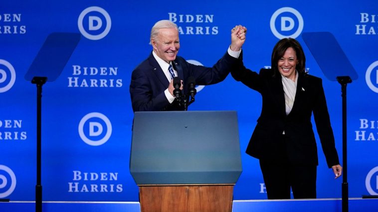 Joe Biden and Kamala Harris