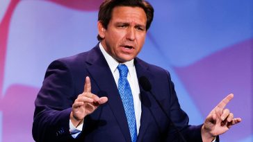 Florida Governor Ron DeSantis