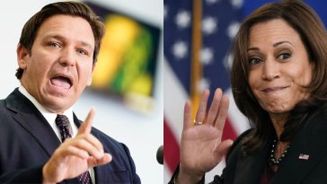 Ron DeSantis Kamala Harris