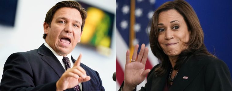 Ron DeSantis Kamala Harris