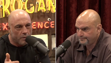 Joe Rogan and John Fetterman