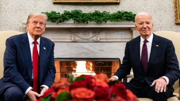 President Biden Hosts President-Elect Trump At The White House