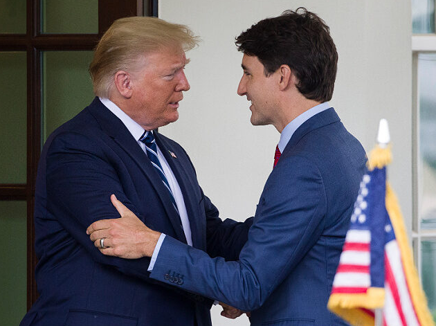 Trump and Trudeau