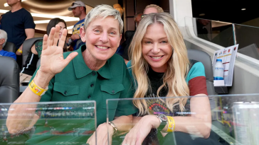 Ellen DeGeneres and Portia de Rossi