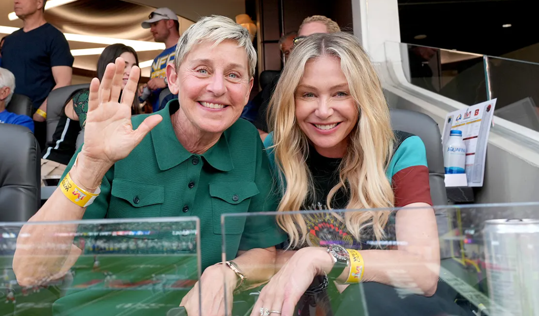 Ellen DeGeneres and Portia de Rossi