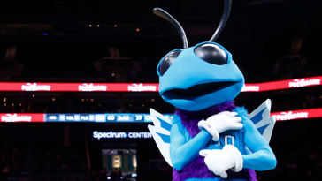 Charlotte Hornets mascot Hugo