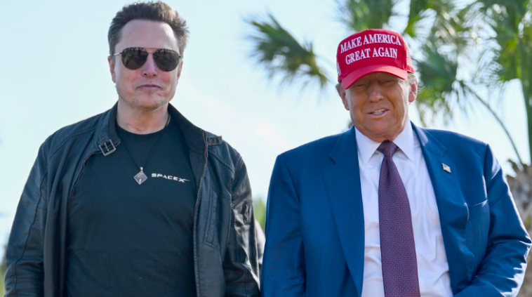 Elon Musk and Donald Trump