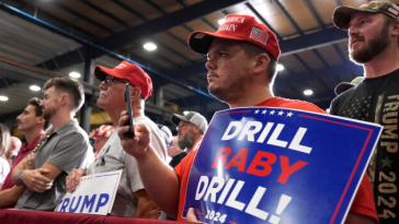 Trump Supporter Drill Baby Drill