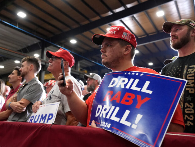 Trump Supporter Drill Baby Drill