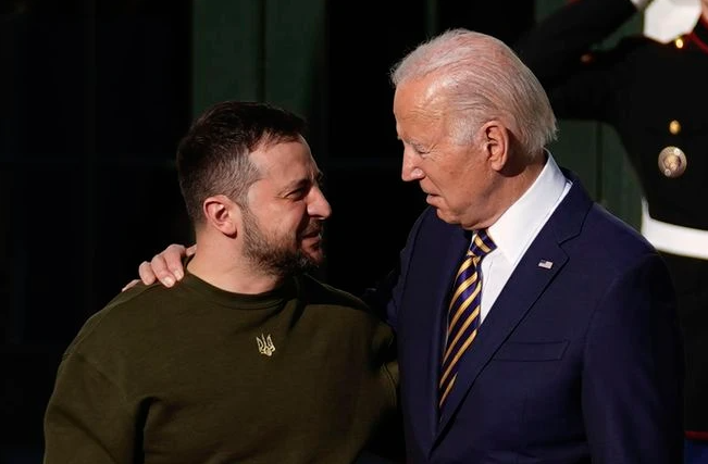 Zelenskyy and Biden