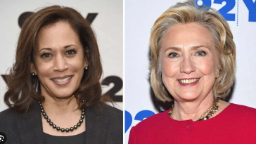 Kamala Harris, Hillary Clinton